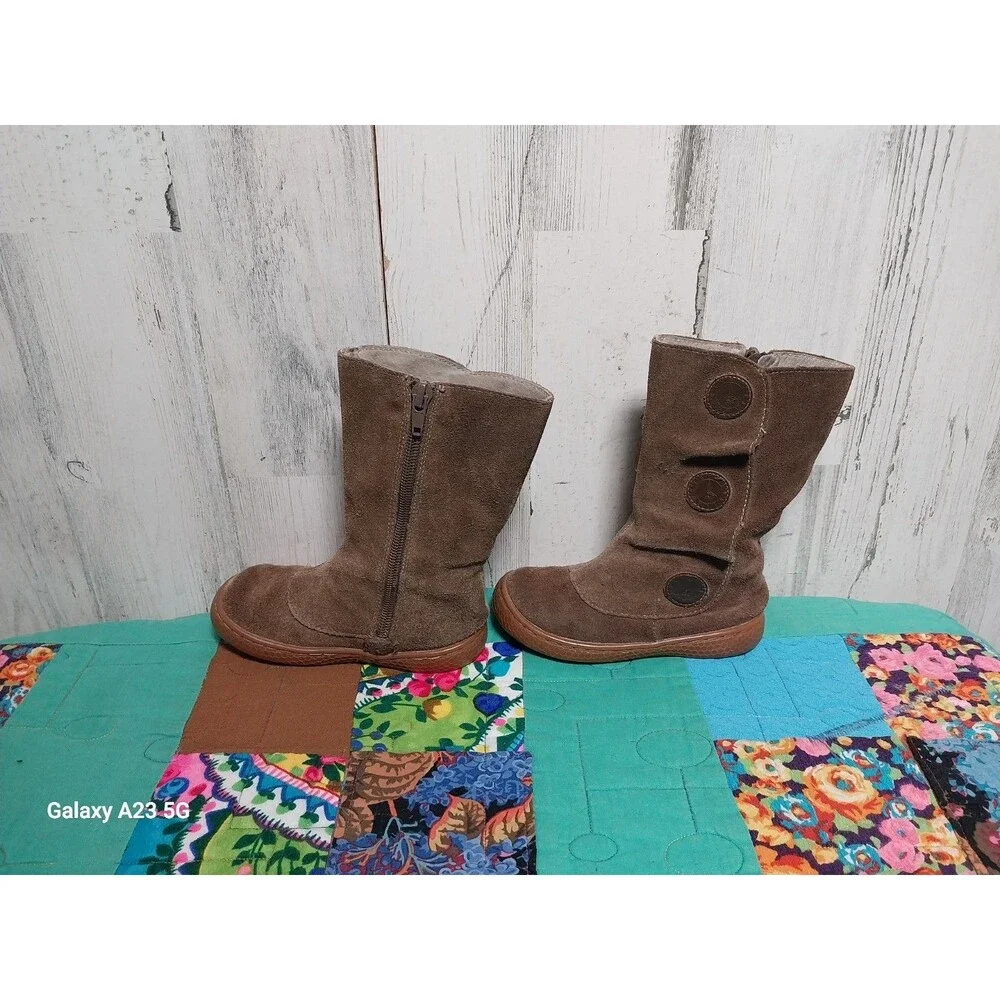 Livie & Luca Marchita Tiempo Brown Shoes Boots Size 8 Suede Leather